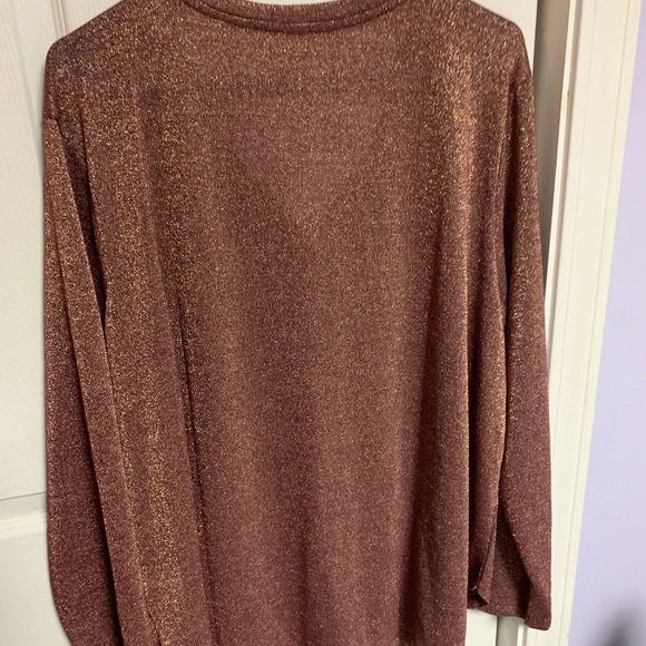 Faded Glory metallic long sleeved top - Picture 3 of 3